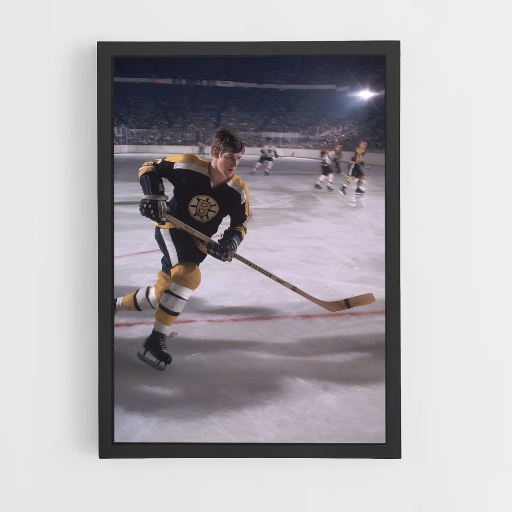 Poster Le Maître de Glace – affiche Hockey sur glace (vue 2)
